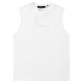 FEAR OF GOD Flocking small letter print Sleeveless T-Shirts